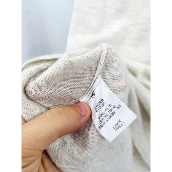 Theory P Gwyneth New Cashmere Short Sleeve Lightweight Sweater Cardigan - Picture 5 of 5